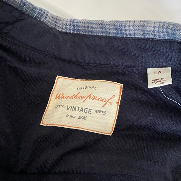 Women’s lined flannel jacket. Size L with pockets. - Picture 3 of 4